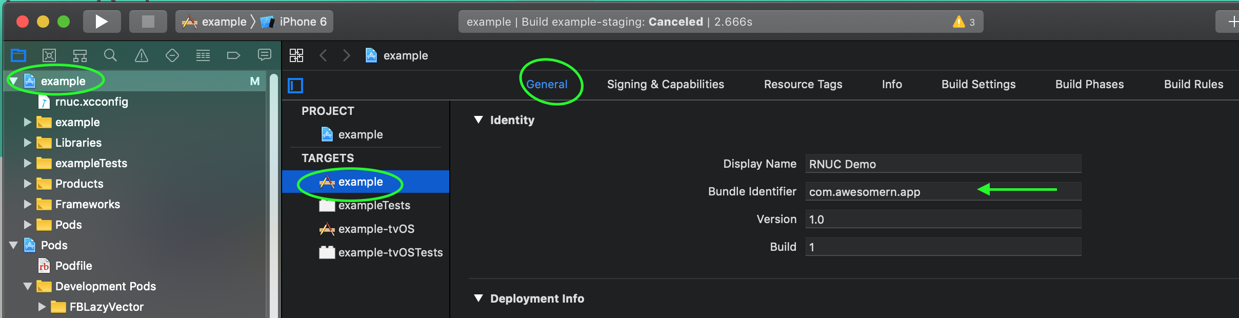verify bundle id